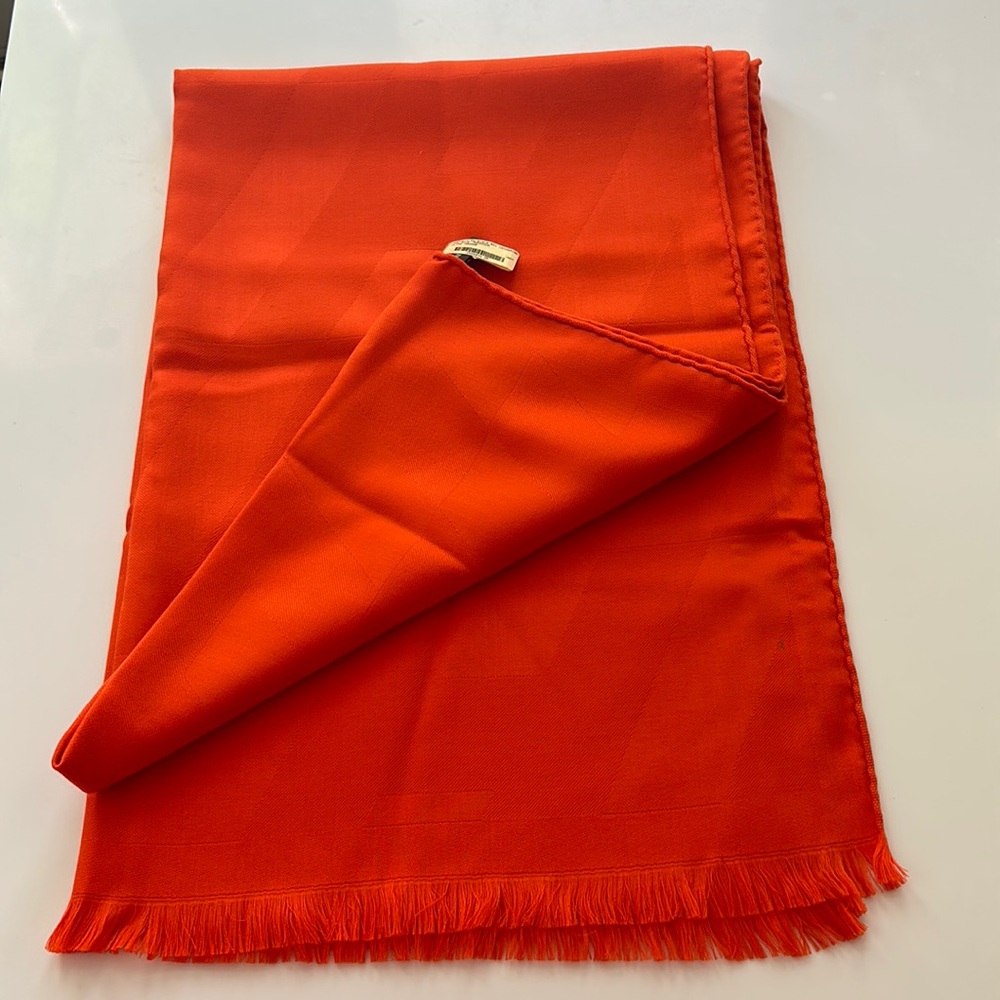 Authentic HERMES Etole H Biais 75x200cm Silk and Cachmeire Stole.